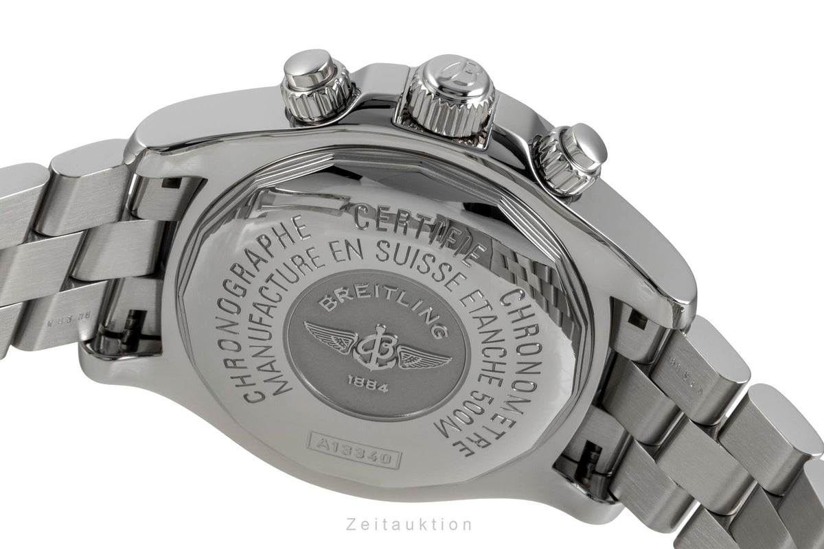 Breitling Superocean Chronograph cronografo acciaio automatismo orologio da uomo A13340  [2606108]