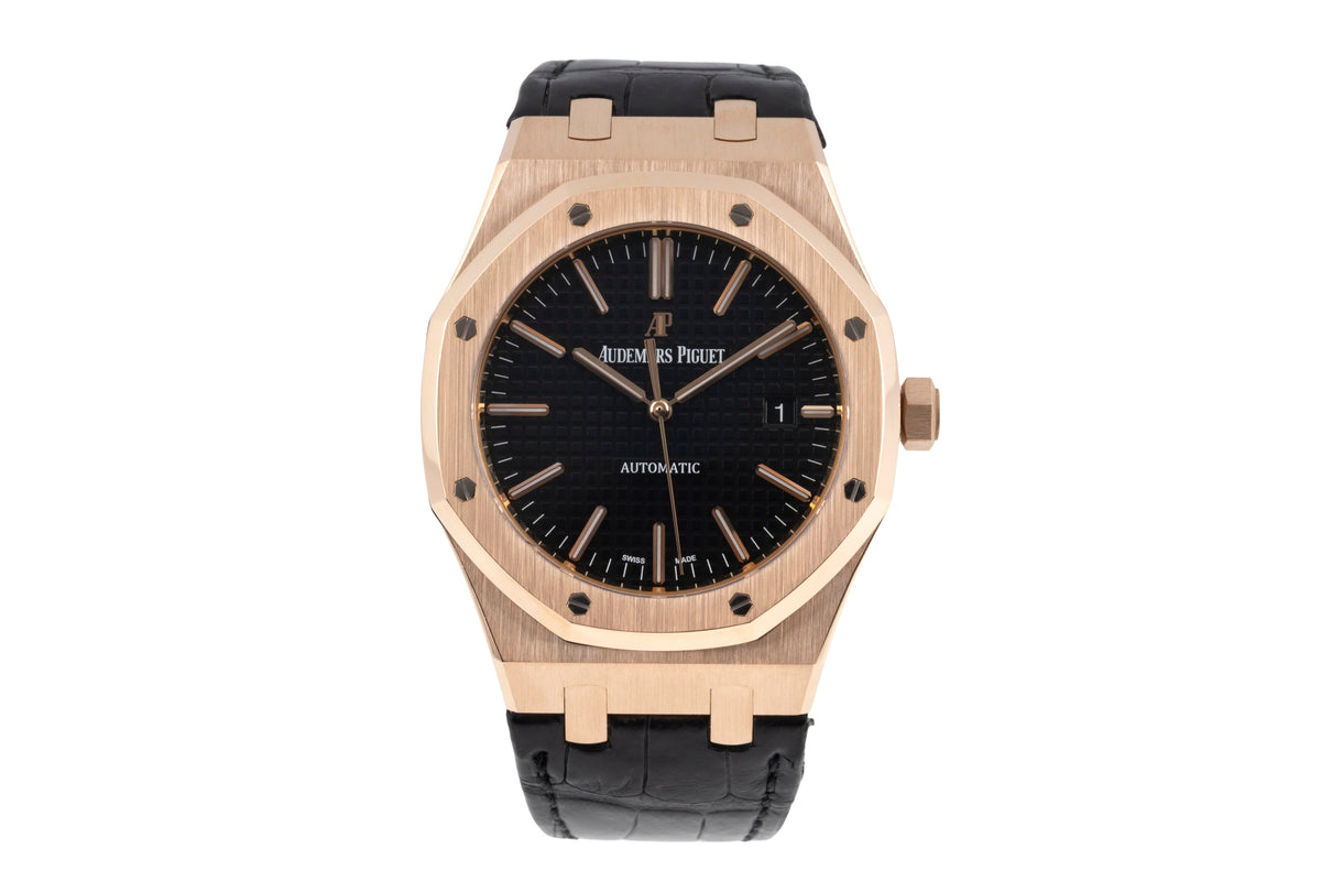 Audemars Piguet Royal Oak 18k Rotgold Automatik Herrenuhr 15400OR.OO.D002CR.01  [2606110]