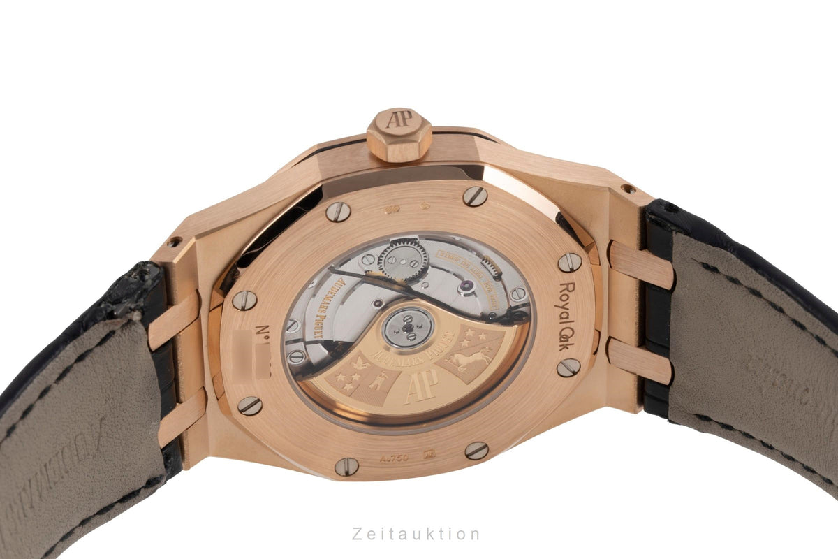 Audemars Piguet Royal Oak oro rosado de 18 quilates automático reloj para caballeros 15400OR.OO.D002CR.01 LP: 46700EUR  [2606110]