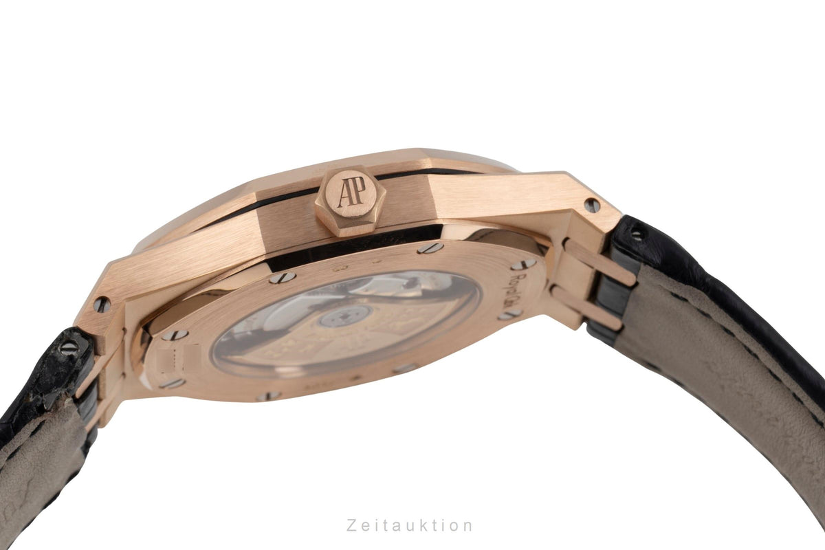 Audemars Piguet Royal Oak oro rosado de 18 quilates automático reloj para caballeros 15400OR.OO.D002CR.01 LP: 46700EUR  [2606110]