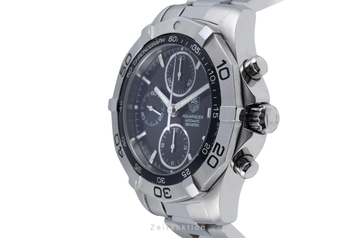 Tag Heuer Aquaracer chronographe acier automatique montre pour hommes CAF2110.BA0809  [2606111]