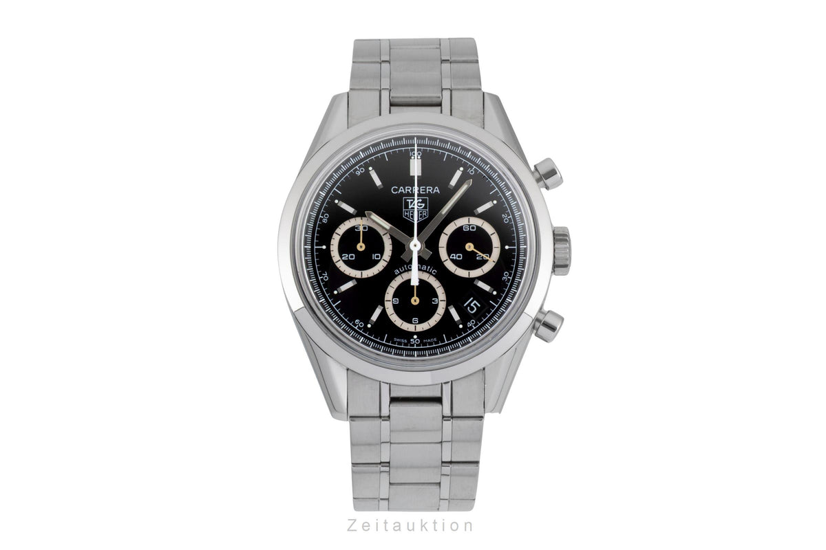 Tag Heuer Carrera Calibre 17 Chronograph Stahl Automatik Herrenuhr Ref. CV2113-0 [2606112]
