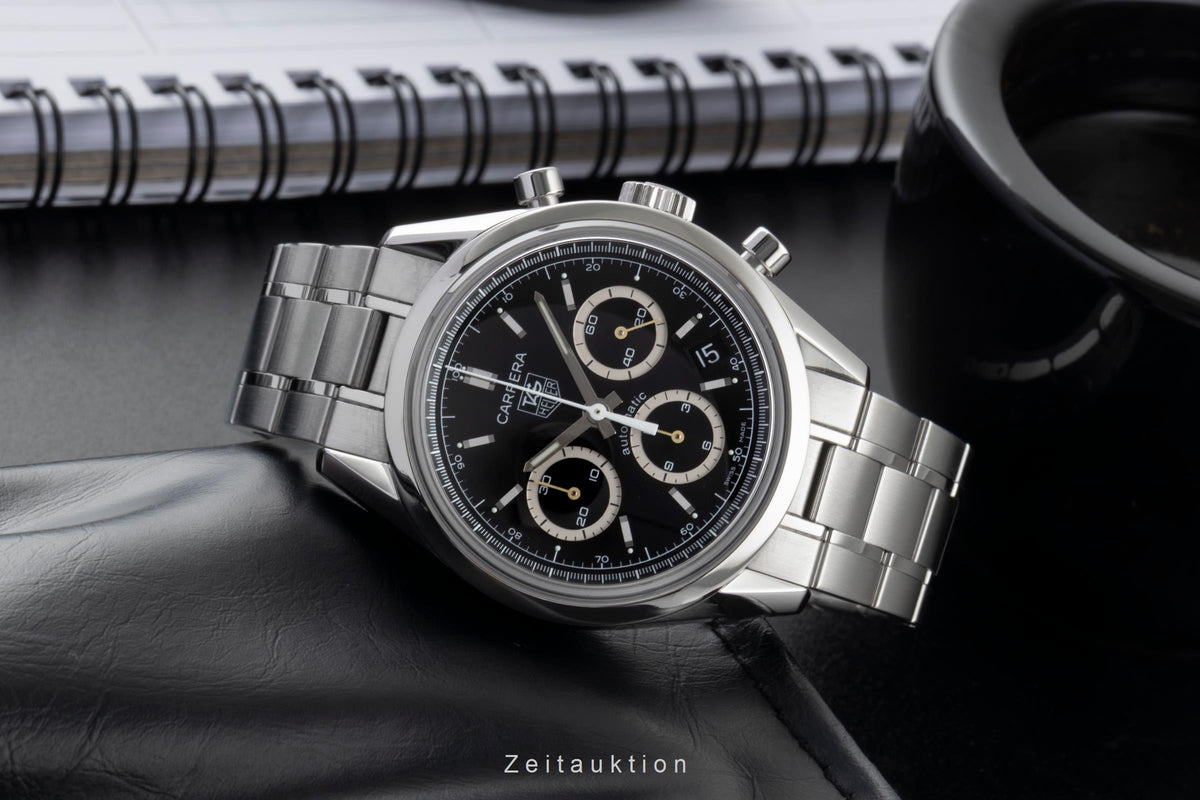 Tag Heuer Carrera Calibre 17 Chronograph Stahl Automatik Herrenuhr Ref. CV2113-0 [2606112]