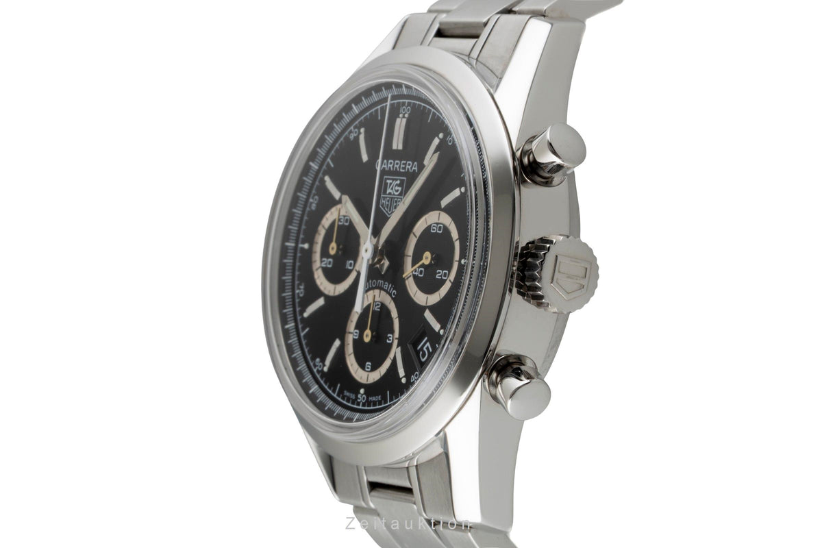 Tag Heuer Carrera Calibre 17 Chronograph Stahl Automatik Herrenuhr Ref. CV2113-0 [2606112]