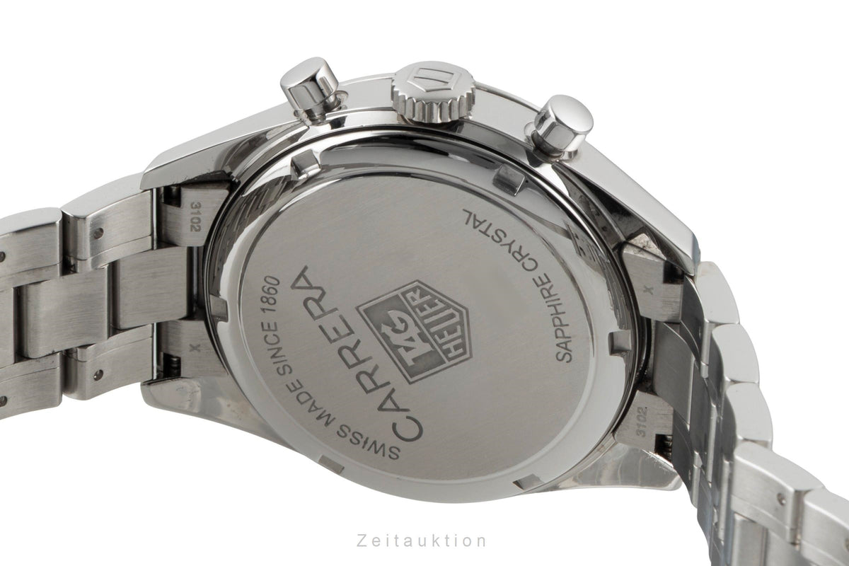 Tag Heuer Carrera Calibre 17 Chronograph Stahl Automatik Herrenuhr Ref. CV2113-0 [2606112]