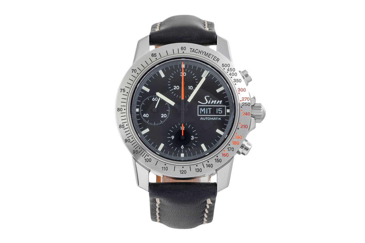 Sinn 303 chronographe acier automatique montre pour hommes 303.010  [2606118]
