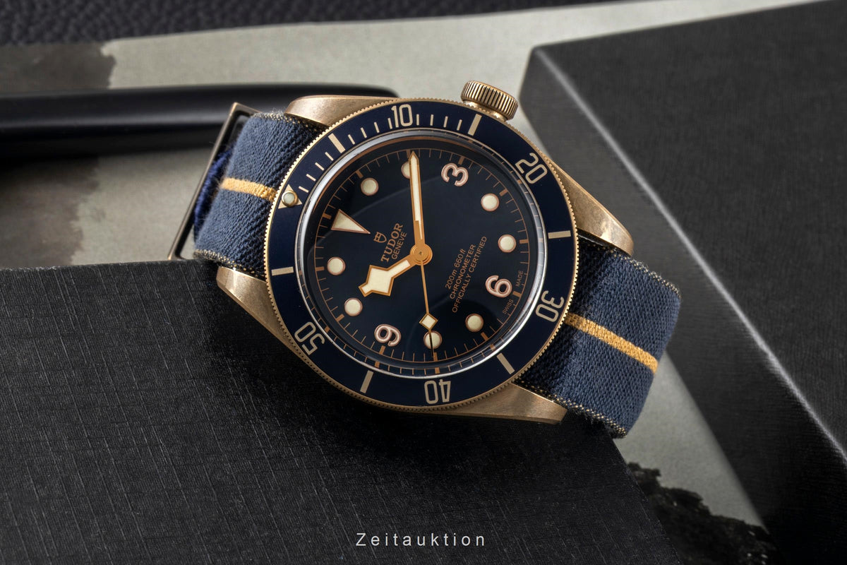 Tudor Black Bay bronze automatic men's watch 79250BB-0001  [2606119]