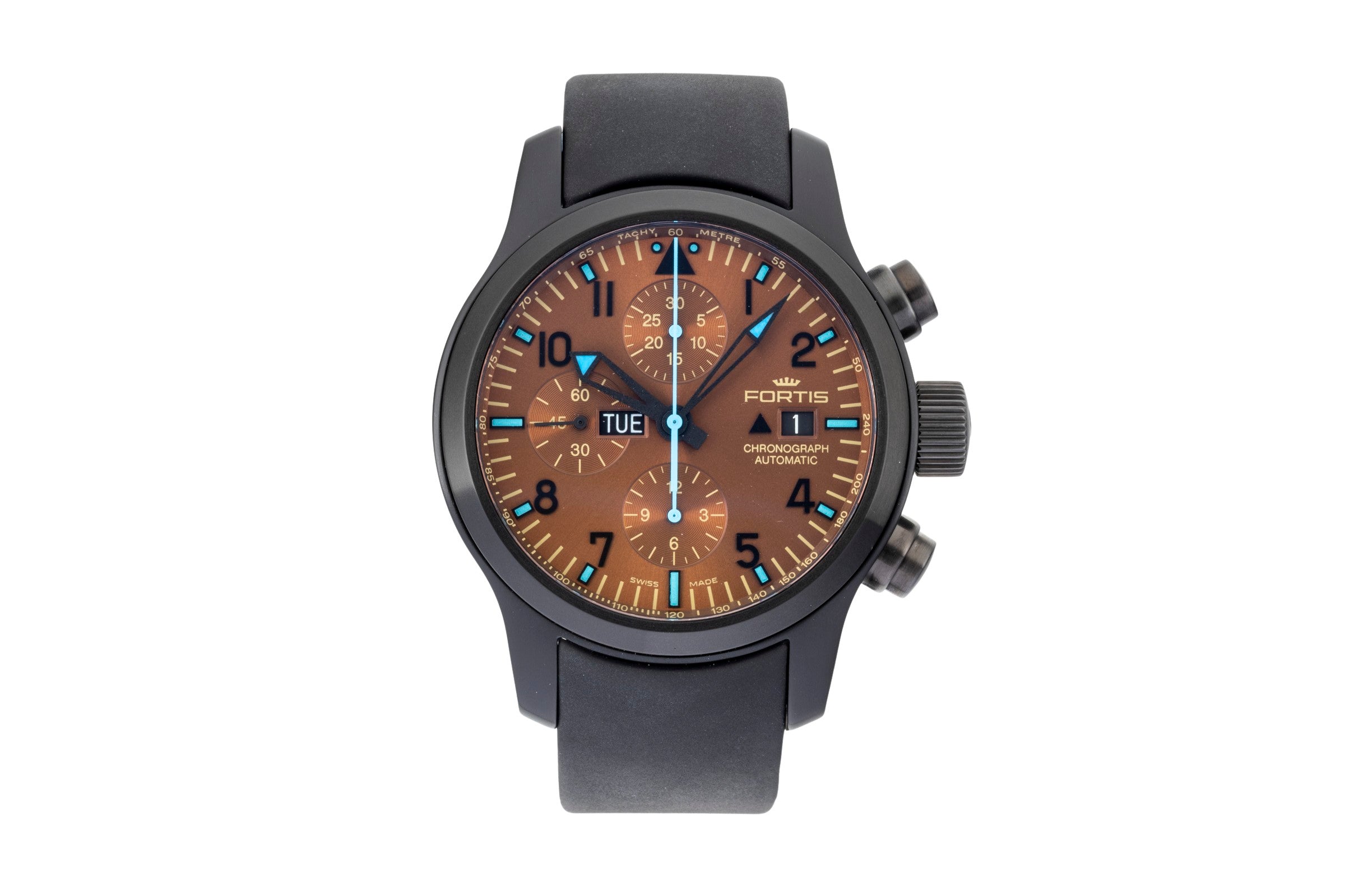 Fortis B-42 Chronograph Stahl Automatik Ref. 656.18.95 LIMITED