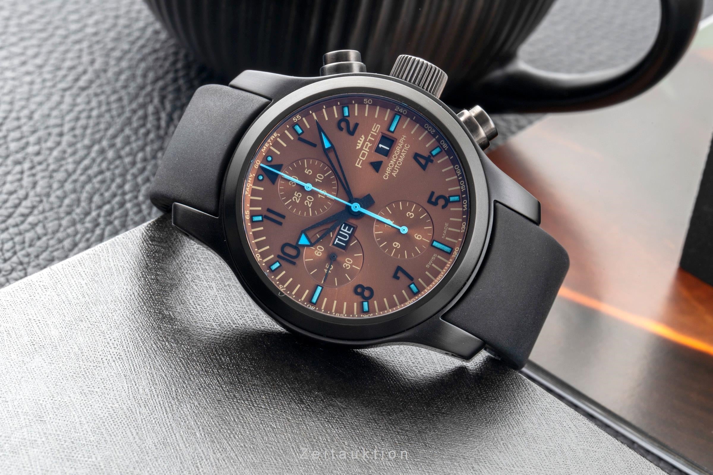 Fortis B-42 chronograph steel automatic Ref. 656.18.95 LIMITED