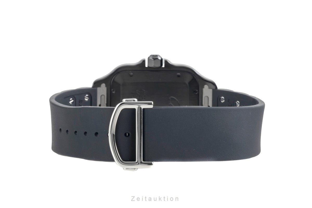 Cartier Santos steel automatic men's watch WSSA0039  [2606124]
