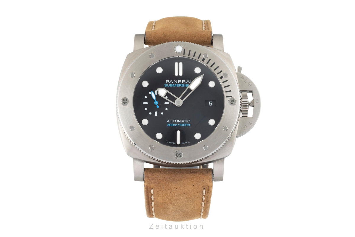 Panerai Submersible 47mm Titan Automatik Herrenuhr Ref. PAM02305 B&P 2024 [2606135]