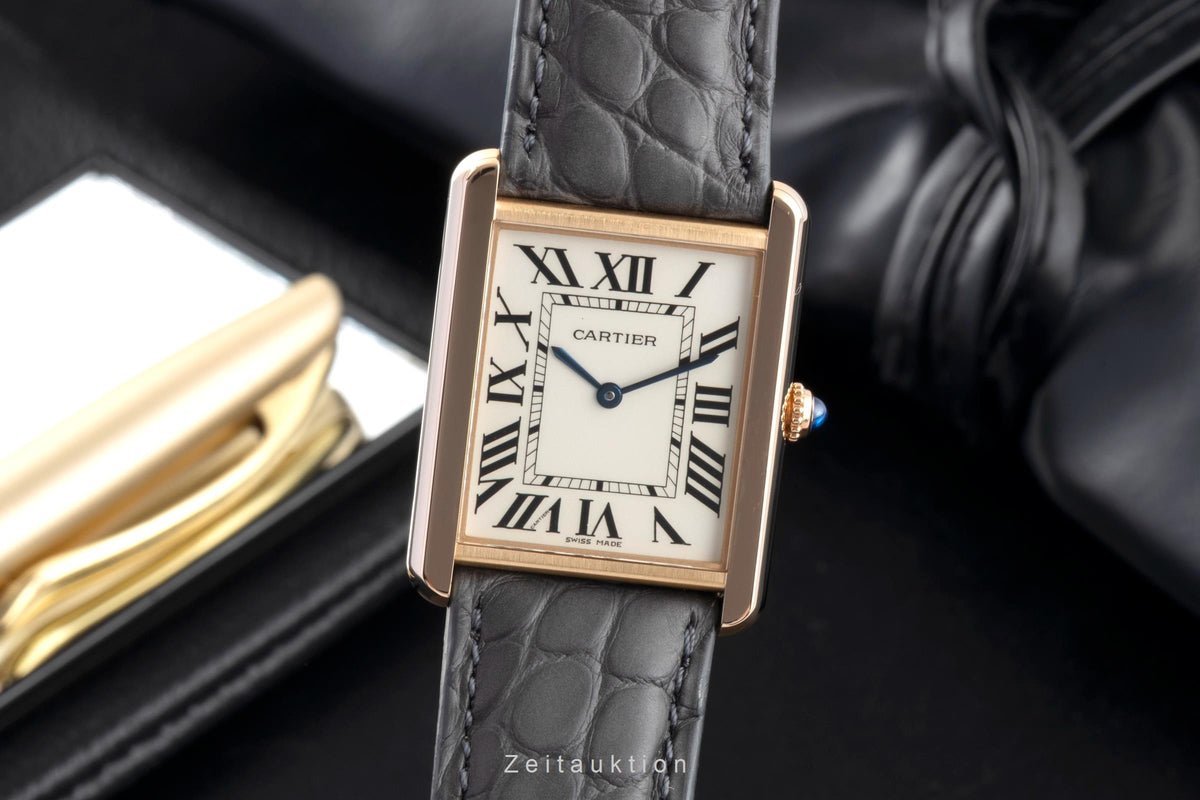 Cartier Tank acero / oro cuarzo reloj para caballeros W5200025  [2606137]