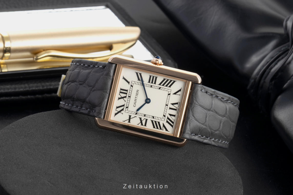 Cartier Tank acero / oro cuarzo reloj para caballeros W5200025  [2606137]
