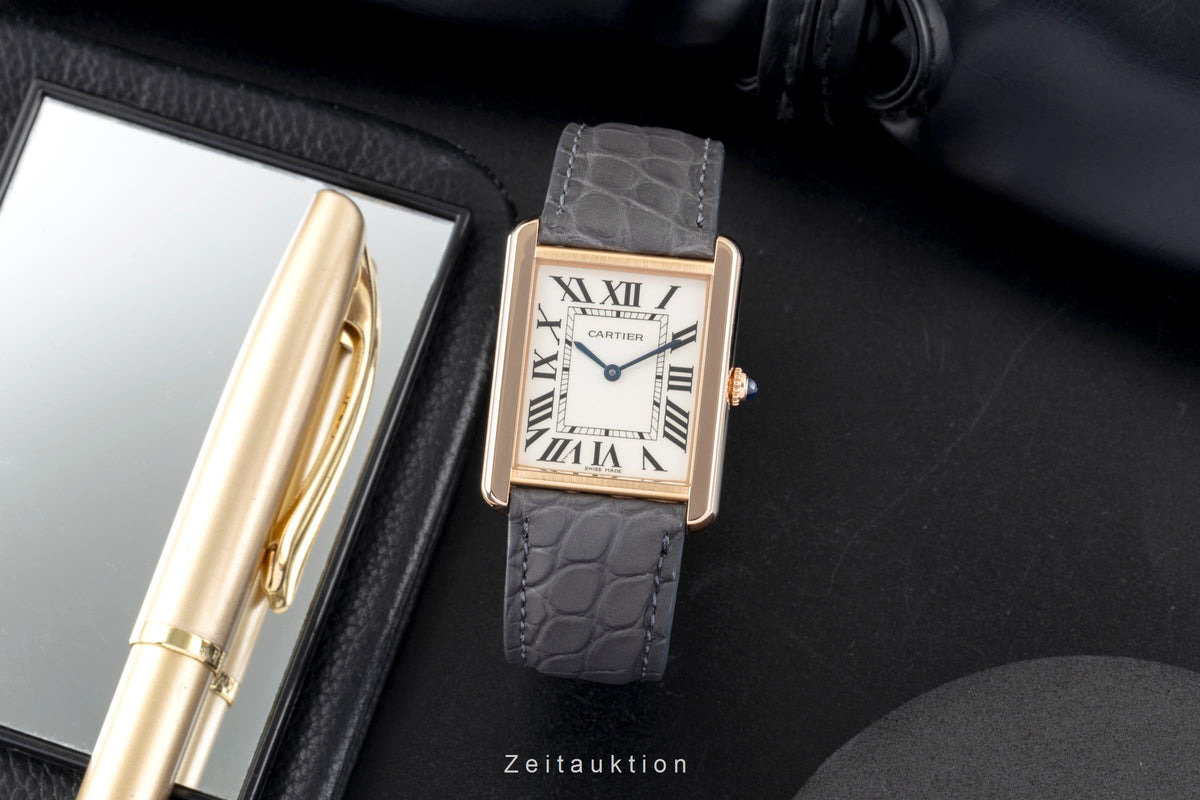 Cartier Tank acero / oro cuarzo reloj para caballeros W5200025  [2606137]