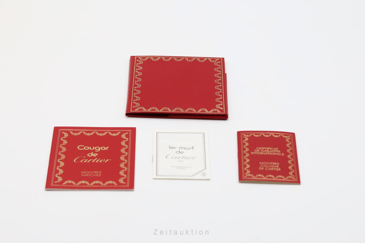 Cartier Cougar steel / gold quartz women's watch 187906  [2606139]