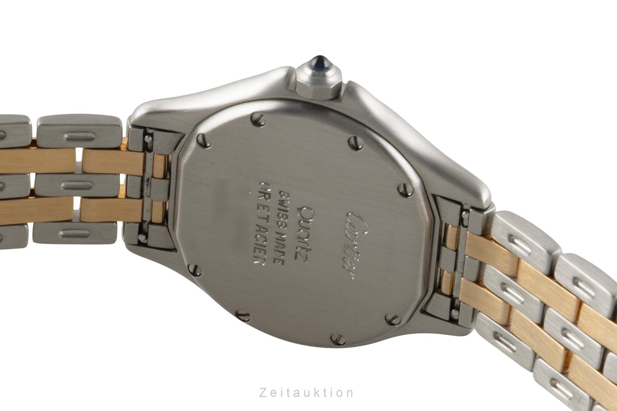 Cartier Cougar steel / gold quartz women's watch 187906  [2606139]