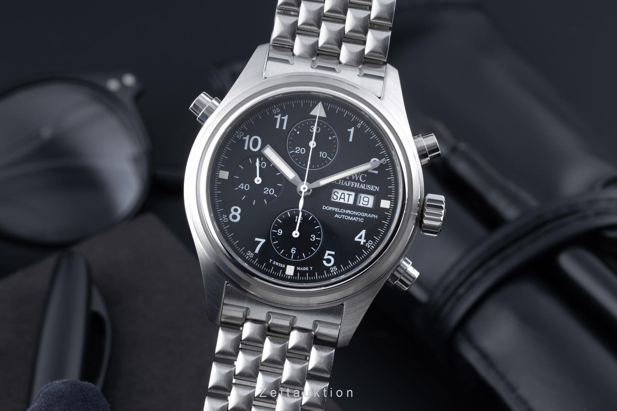 IWC Doppelchronograph Chronograph Stahl Automatik Herrenuhr Ref. IW371319  [2606141]
