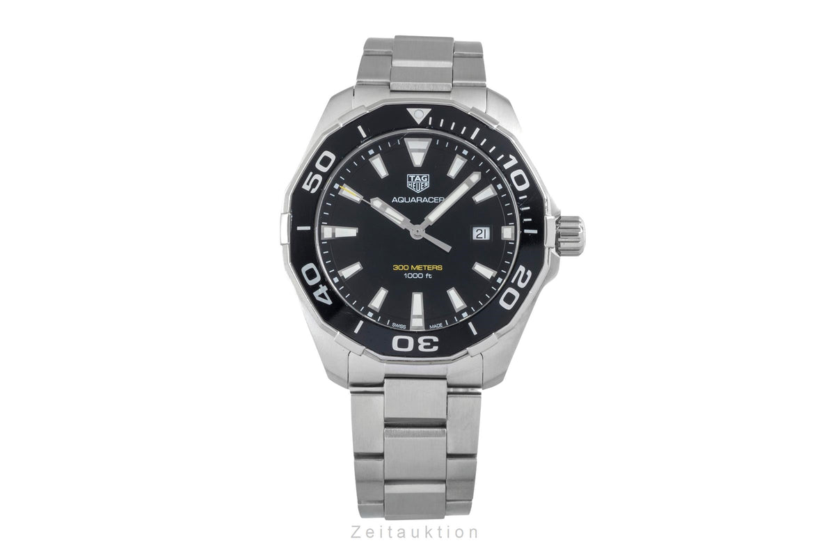 Tag Heuer Aquaracer acero cuarzo reloj para caballeros WAY101A.BA0746  [2606142]