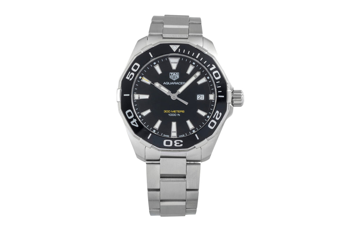 Tag Heuer Aquaracer 300M Edelstahl Datum Herrenuhr Ref. WAY101A.BA0746 [2606142]
