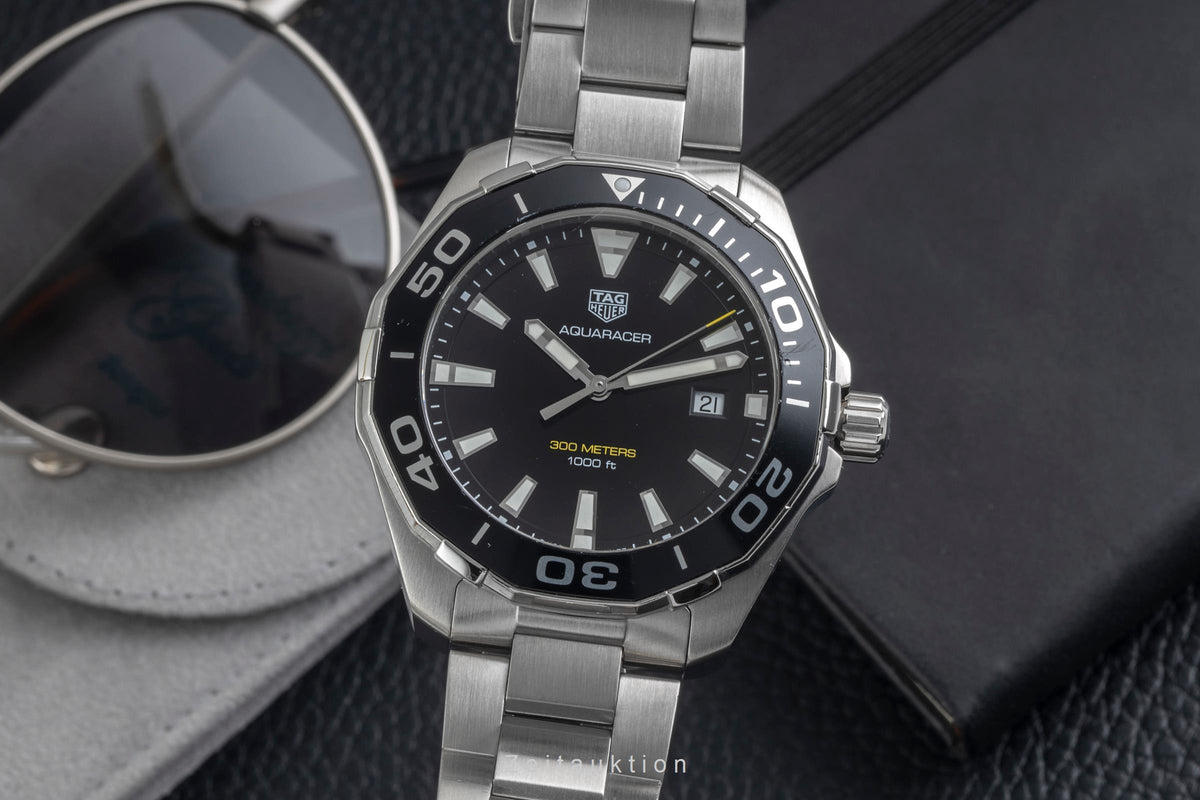 Tag Heuer Aquaracer 300M Edelstahl Datum Herrenuhr Ref. WAY101A.BA0746 [2606142]