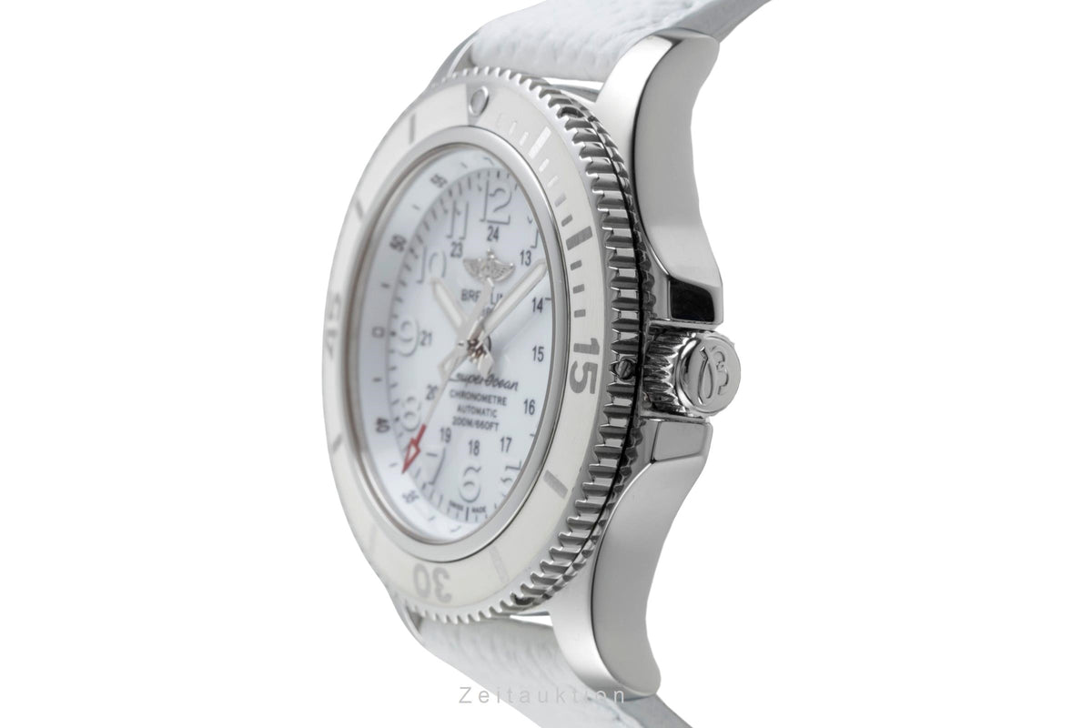 Breitling Superocean acciaio automatismo orologio da donna A17312D2/A775  [2606143]