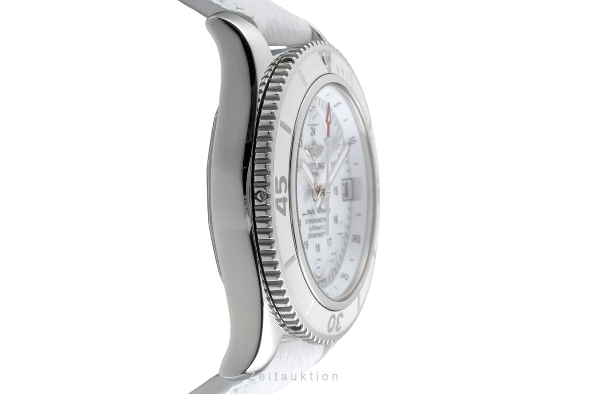 Breitling Superocean acciaio automatismo orologio da donna A17312D2/A775  [2606143]