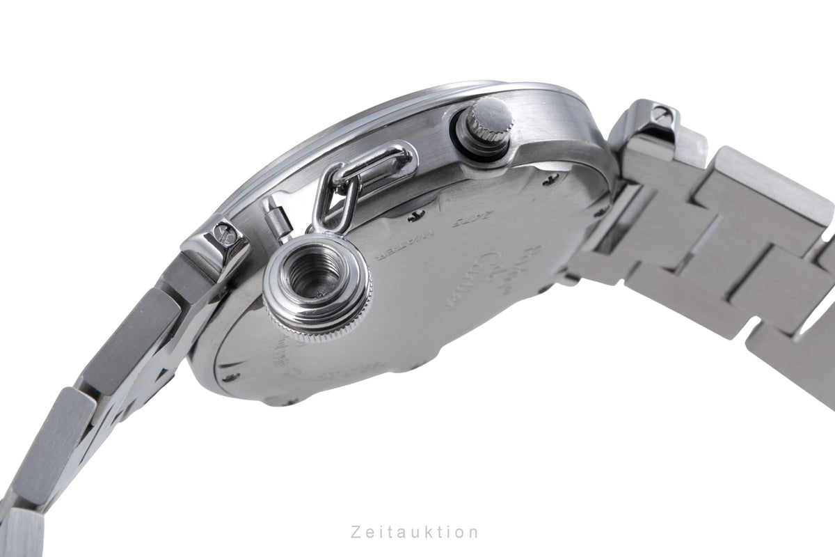 Cartier Pasha steel automatic men's watch W31044M7  [2606147]