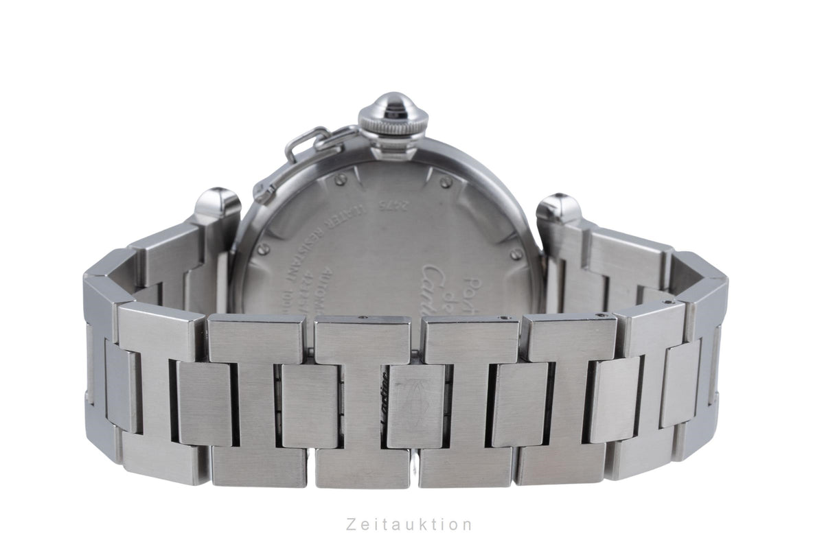 Cartier Pasha steel automatic men's watch W31044M7  [2606147]