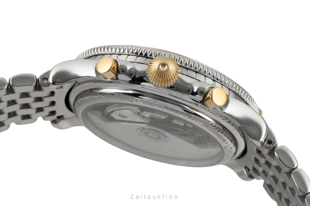 Longines Lindbergh Hour Angle Red Stahl / Gold  Automatik Ref. L2.618.5  [2606150]