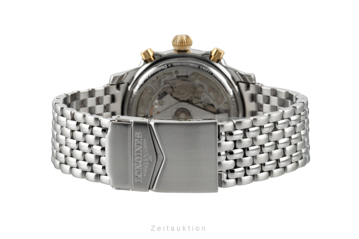 Longines Lindbergh Hour Angle Red Stahl / Gold  Automatik Ref. L2.618.5  [2606150]