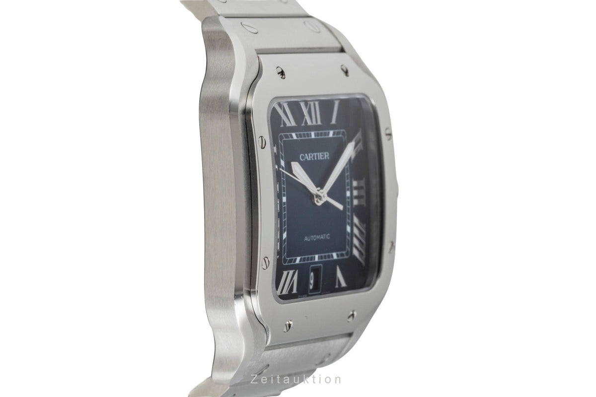 Cartier Santos steel automatic men's watch WSSA0071 LP: 9000EUR  [2606153]