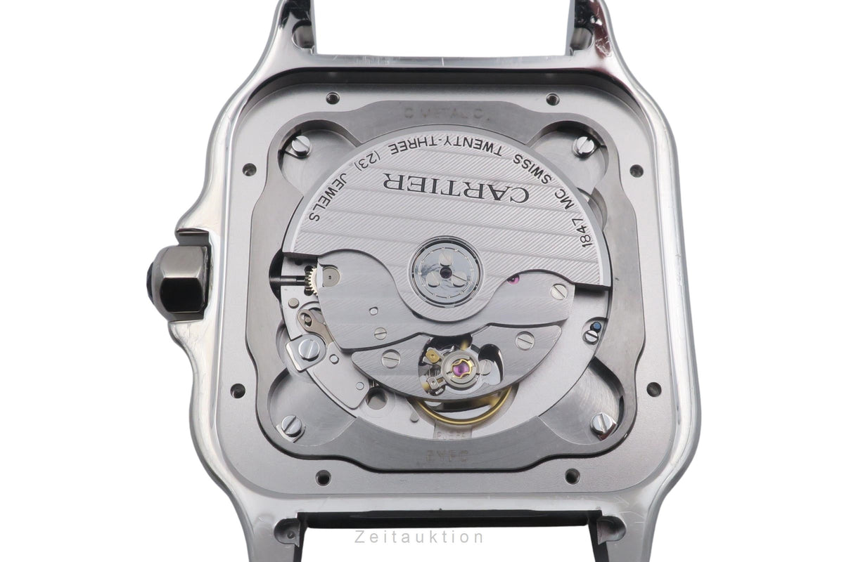 Cartier Santos steel automatic men's watch WSSA0071 LP: 9000EUR  [2606153]