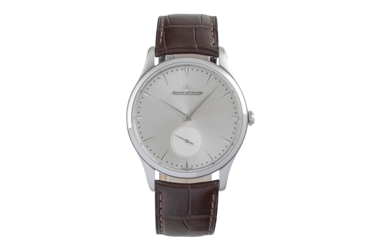 Jaeger LeCoultre Master Ultra Thin acier automatique montre pour hommes Q1358420, 174.8.90.S	  [2606155]