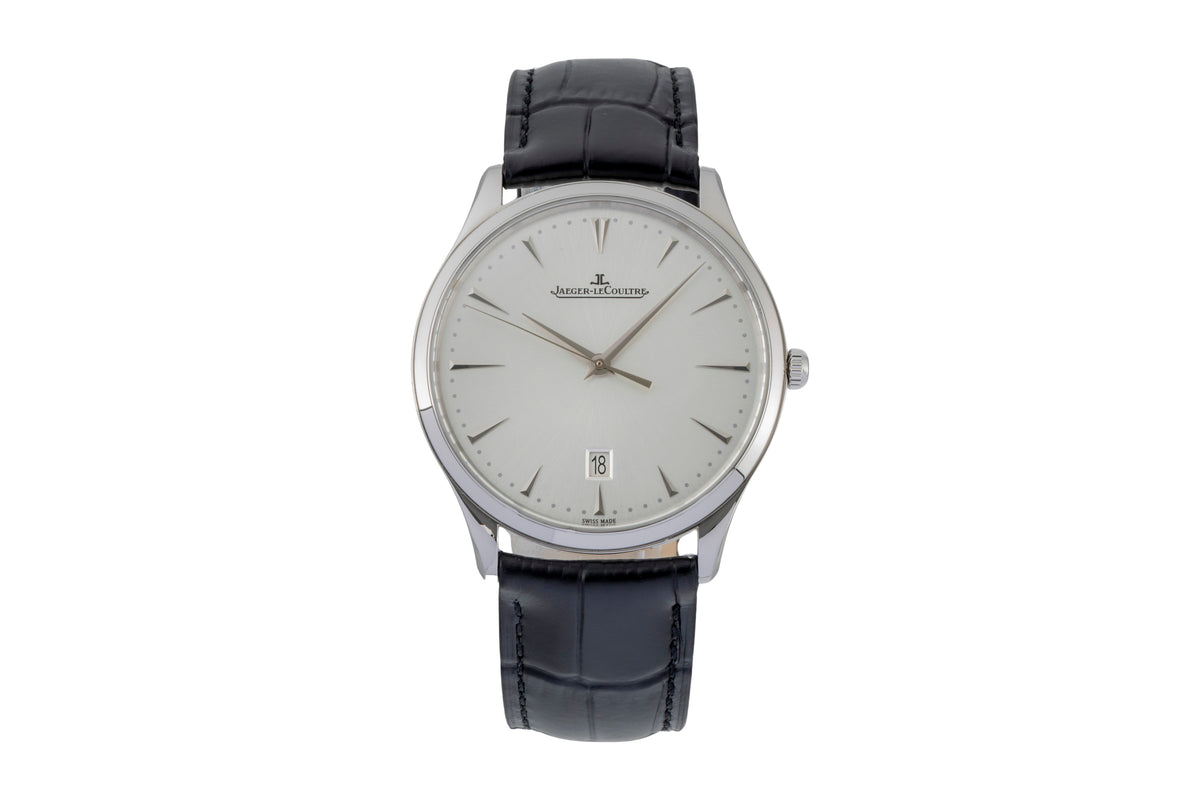 Jaeger LeCoultre Master Ultra Thin acier automatique montre pour hommes Q1288420, 174.8.37.S  [2606156]