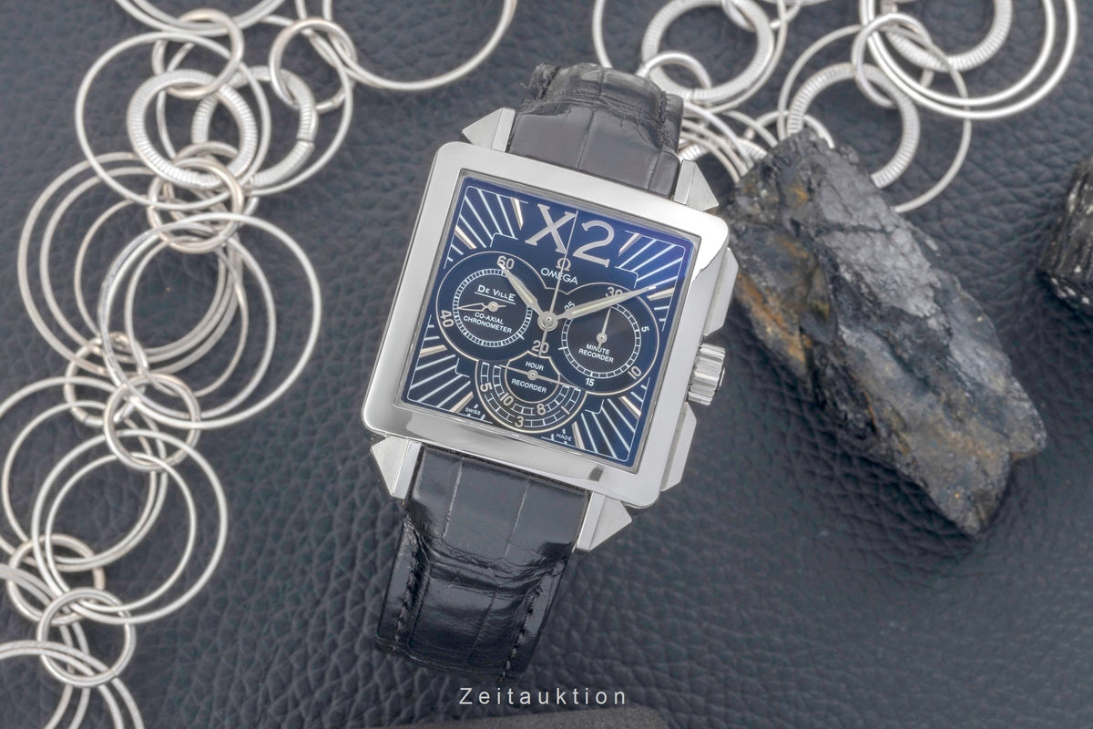 Omega De Ville chronograph steel automatic men's watch 423.13.37.50.01.001  [2606165]
