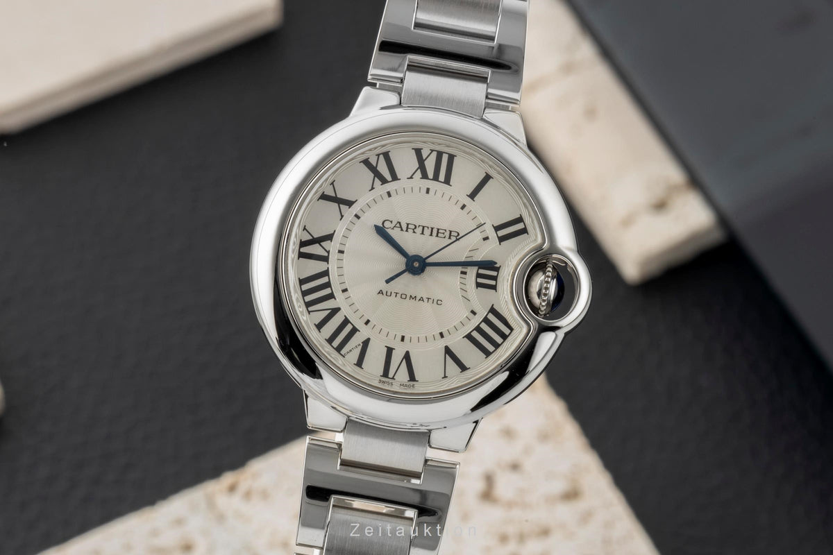 Cartier Ballon Bleu de Cartier steel automatic women's watch W6920071  [2606166]