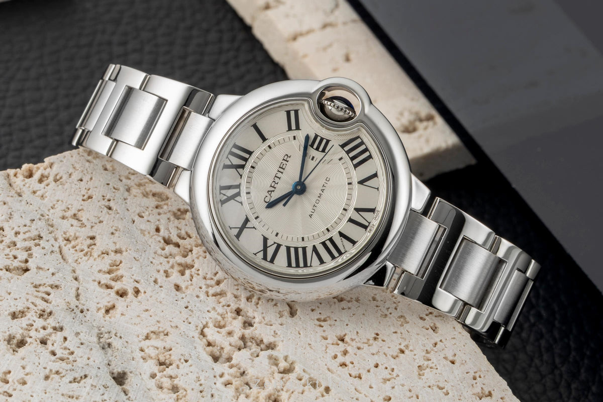 Cartier Ballon Bleu de Cartier steel automatic women's watch W6920071  [2606166]