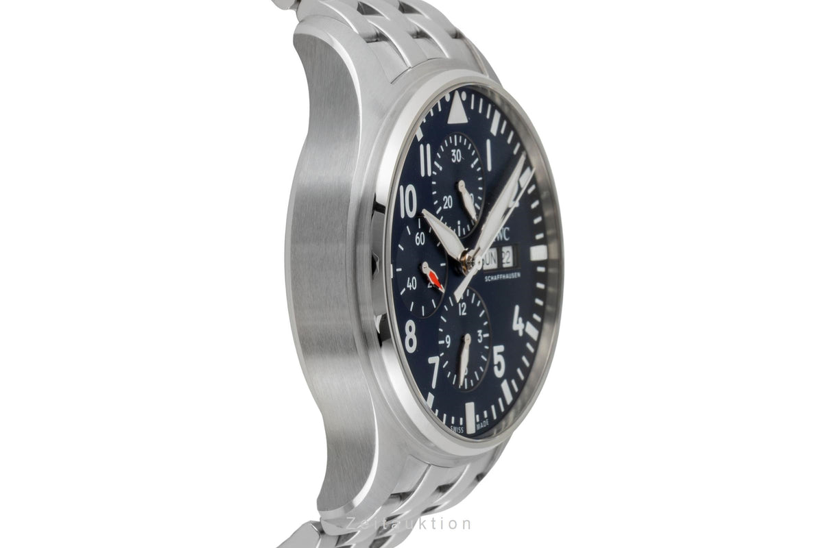 IWC Fliegerchronograph chronograph steel automatic men's watch IW377717 LP: 8800EUR  [2606167]