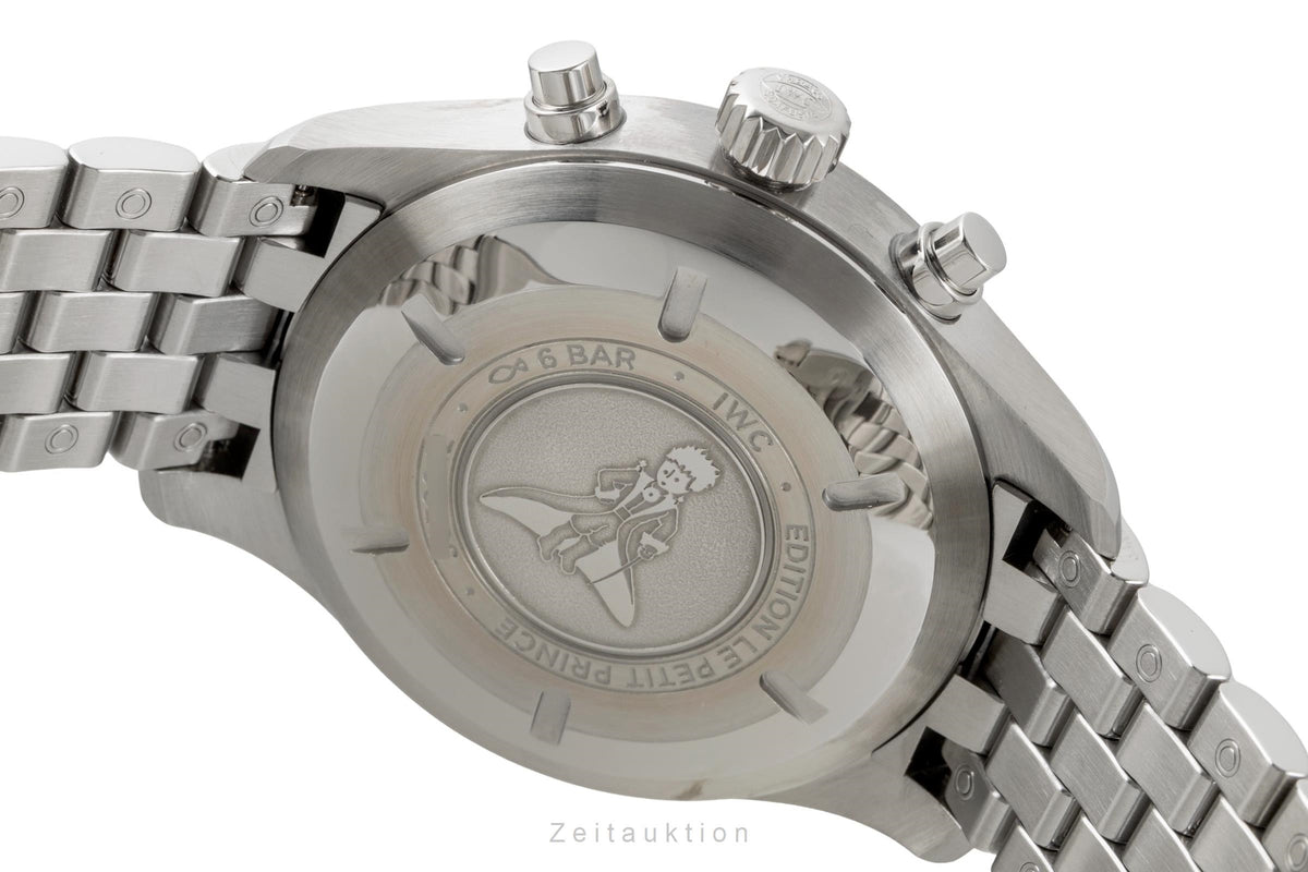 IWC Fliegerchronograph chronograph steel automatic men's watch IW377717 LP: 8800EUR  [2606167]