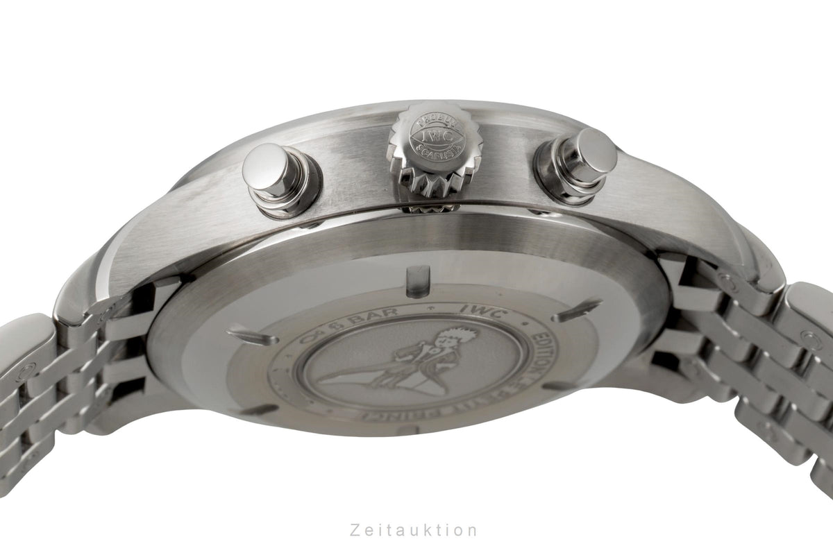 IWC Fliegerchronograph chronograph steel automatic men's watch IW377717 LP: 8800EUR  [2606167]