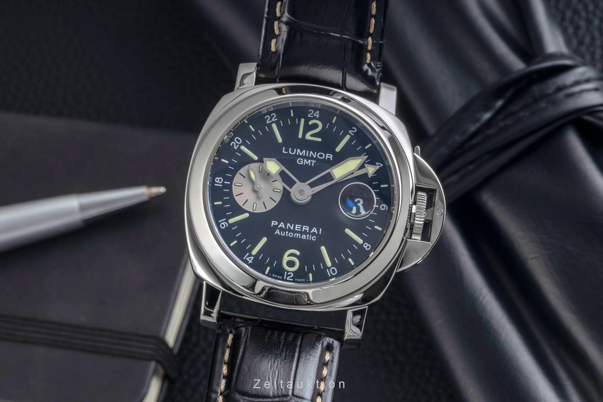 Panerai Luminor GMT steel automatic men's watch PAM00088  [2606168]