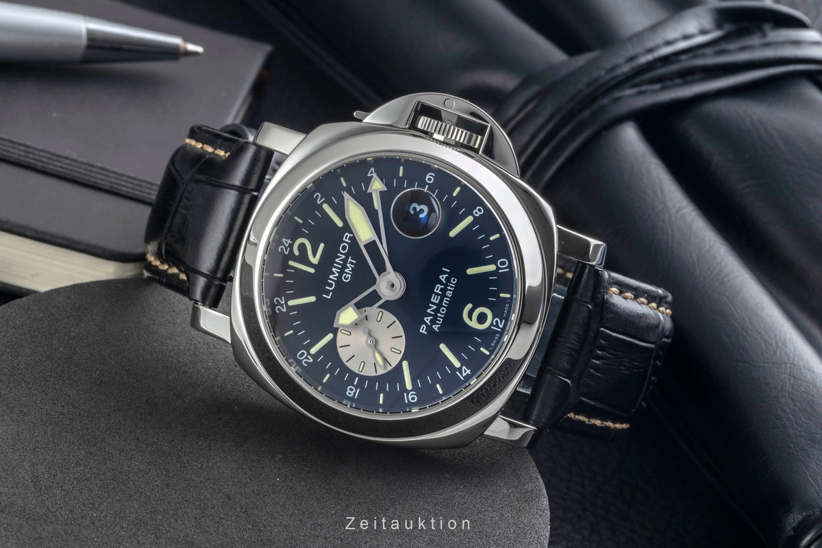 Panerai Luminor GMT steel automatic men's watch PAM00088  [2606168]