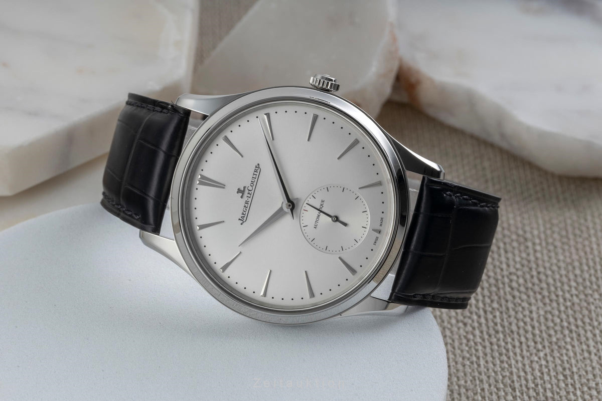 Jaeger LeCoultre Master Ultra Thin steel automatic men's watch Q1218420, 109.8.90.S  [2606170]