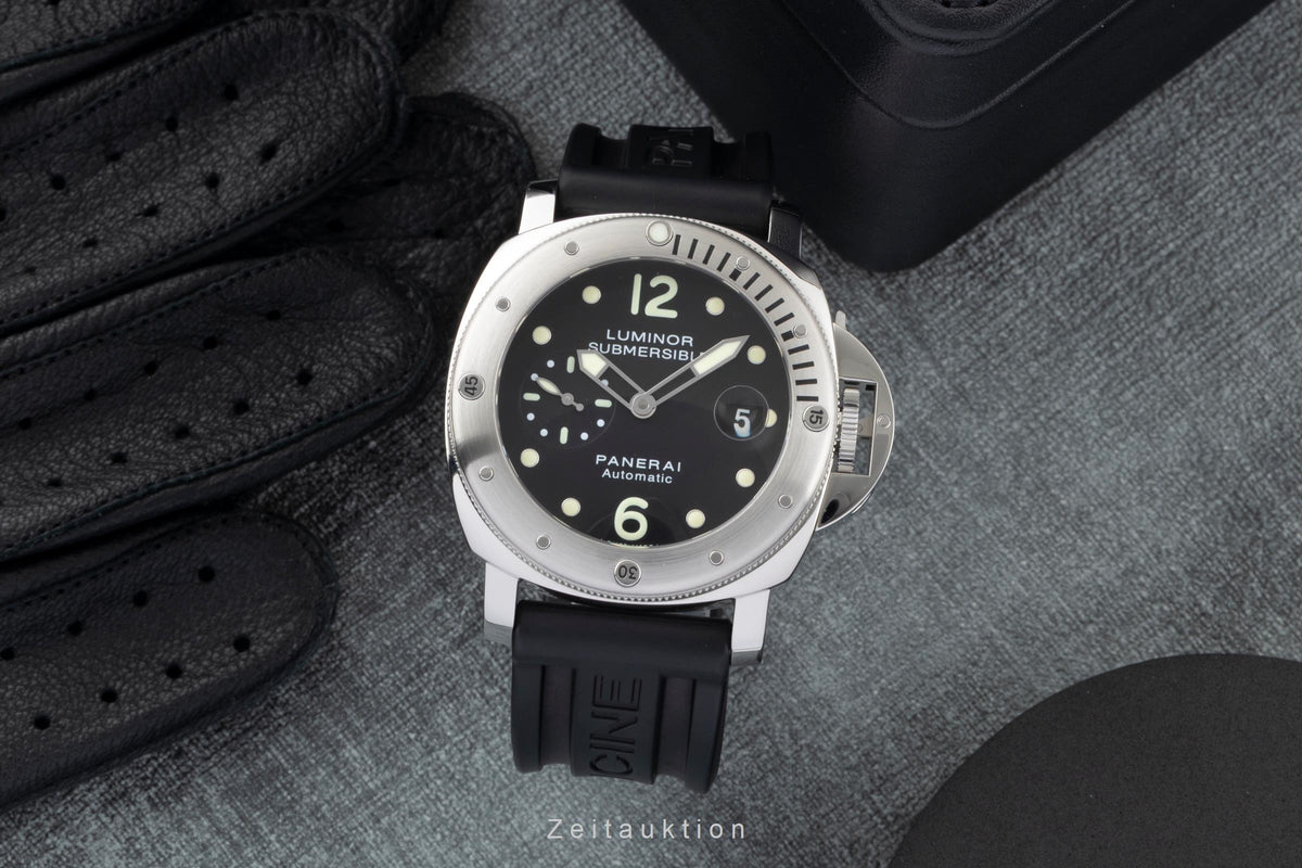 Panerai Submersible acero automático reloj para caballeros PAM00024 LP: 10300EUR  [2606172]