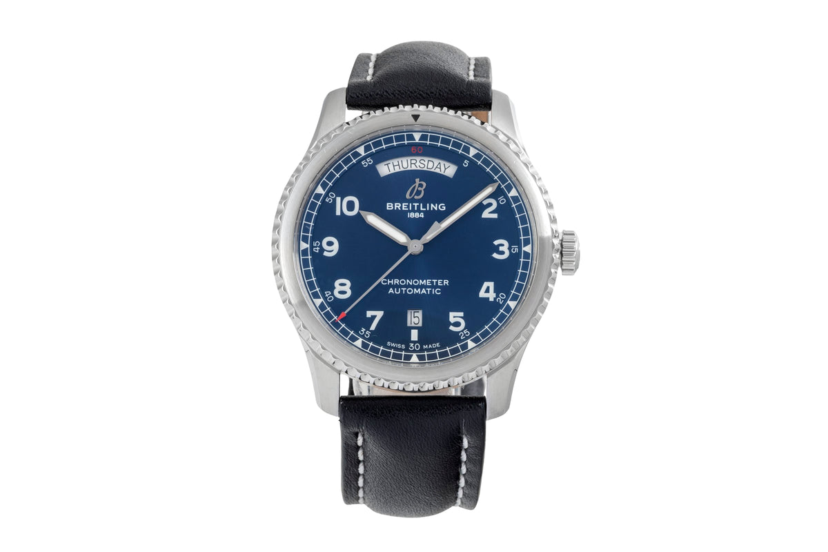 Breitling Aviator 8 Day Date Automatik Herrenuhr Ref. A45330101C1X5 B&P 2020 [2606175]