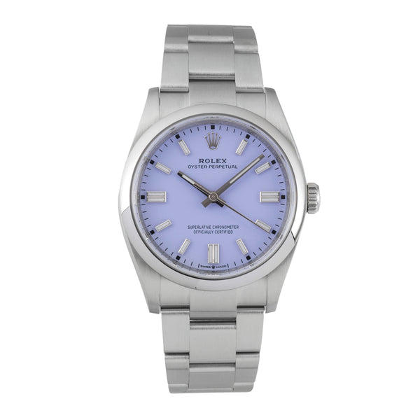 Rolex Oyster Perpetual 36 Lavender Automatik Herrenuhr Ref. 126000 B&P 2026 [2606179]