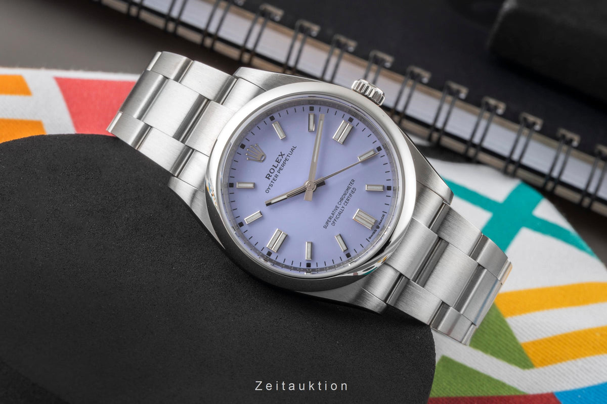 Rolex Oyster Perpetual 36 Lavender Automatik Herrenuhr Ref. 126000 B&P 2026 [2606179]