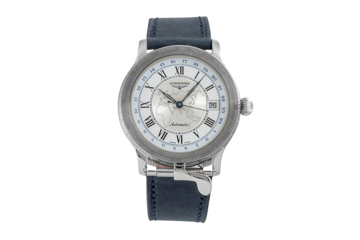 Longines Lindbergh Stundenwinkel acciaio automatismo orologio da uomo L2.610.4 Limited  [2606181]