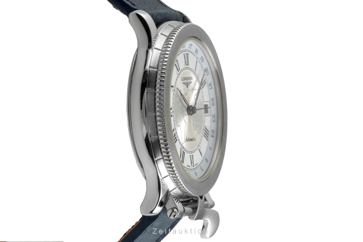 Longines Lindbergh Stundenwinkel Stahl Automatik Herrenuhr Ref. L2.610.4 Limited [2606181]