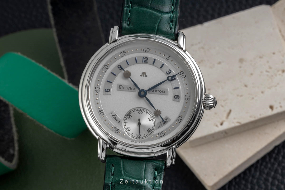 Maurice Lacroix Masterpiece acier à remontage manuel montre pour hommes 07769  [2606182]
